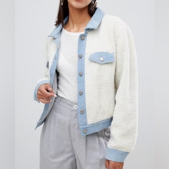 Princess Polly Jackets & Blazers - Princess Polly Sherpa Jacket